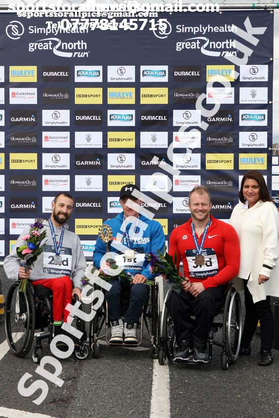 Wheelchair Great North Run, 2017 Simplyhealth Great North Run. Photo: David T. Hewitson/Sports for All Pics
